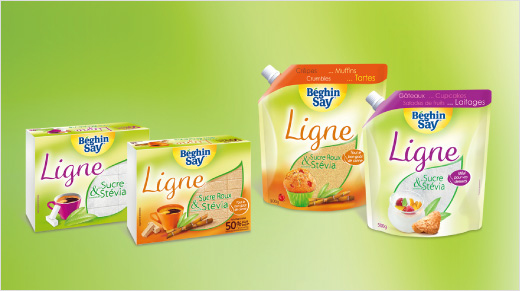 La gamme Ligne au Sucre & aux extraits de Stévia