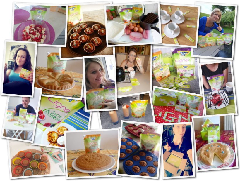 Nos ambassadeurs et Béghin Say Ligne au Sucre & aux extraits de Stévia