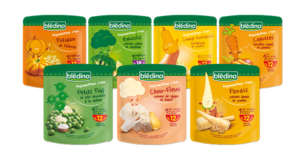 92 % des trnders sont convaincus que les petits plats en sachet Blédina ont un format innovant et pratique.