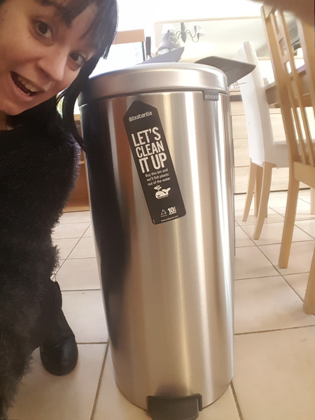 J'adore ma nouvelle "ploubelle" comme j'aime l'appeler maintenant.. 