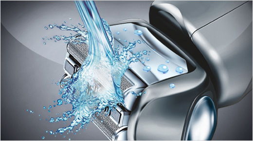 Entièrement couvert d'une coque pour un rinçage rapide et pratique à l'eau courante, le Series 7 est donc 100 % résistant à l'eau et entièrement lavable.