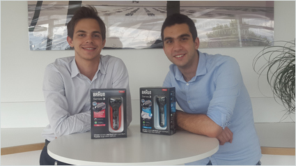 Adrien et Jim de Braun