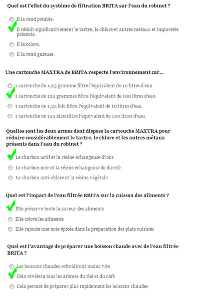 La sélection est en cours 