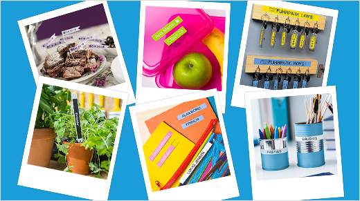 Grâce à son format compact et léger, la P-touch permet de créer des étiquettes à la maison, au bureau, dans le jardin ou le garage et même en déplacement ! Une infinité de possibilités pour améliorer notre quotidien et celui de nos proches !