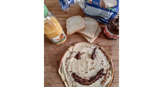 un sourire chocolaté