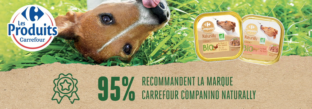 CARREFOUR COMPANINO NATURALLY CHIENS