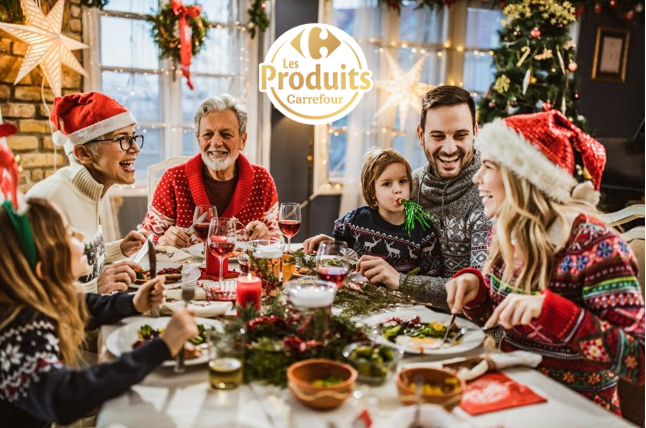 Un Noël EXTRA à prix ORDINAIRE avec les produits Carrefour 