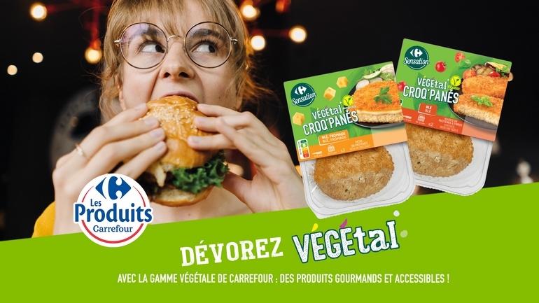 Croq'Panés Carrefour Sensation Végétal