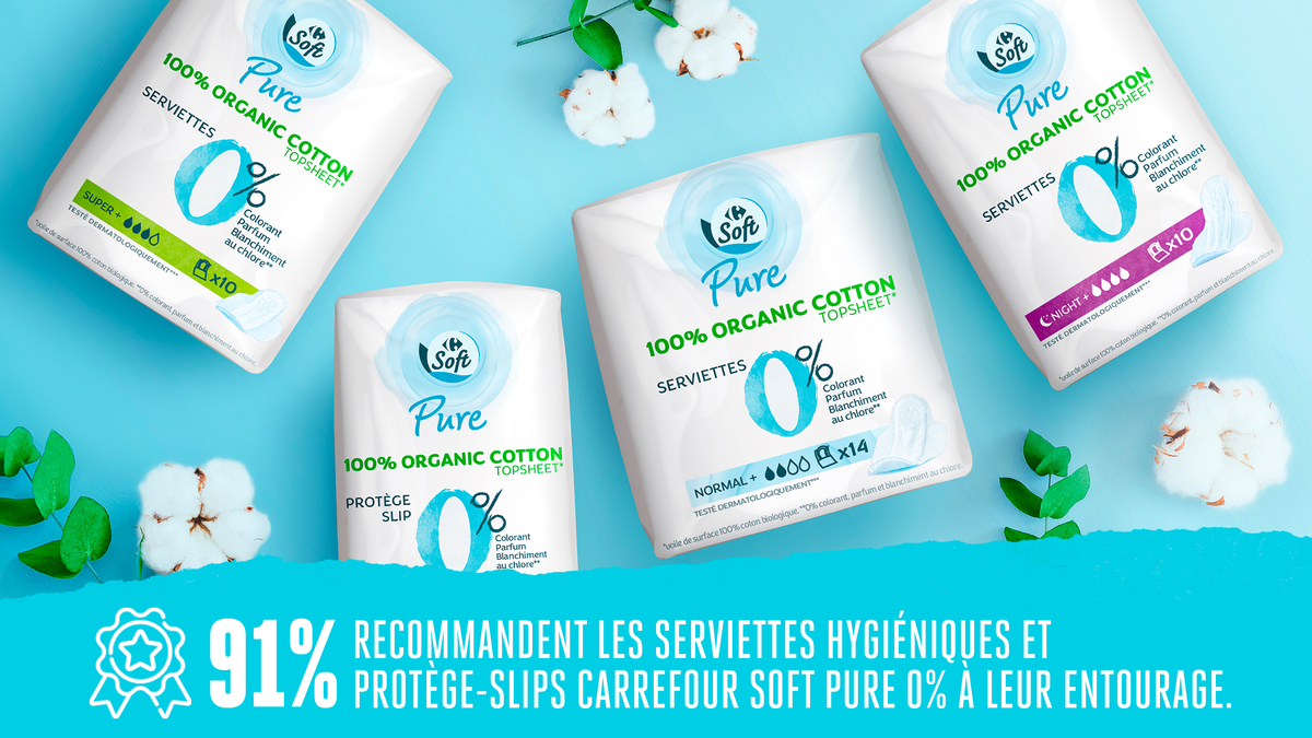 Carrefour soft pure
