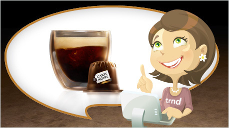 on découvre le site CARTE NOIRE