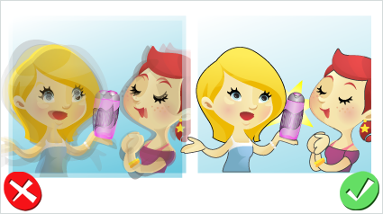 our éviter les photos floues, il est conseillé de tenir l'appareil photo fermement.