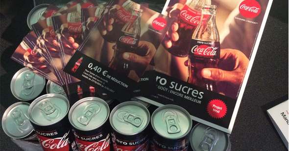 Pack Coca-Cola zero sucres