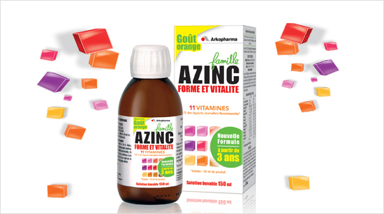 Azinc Forme et Vitalité Famille permet d’apporter à notre organisme les vitamines et nutriments nécessaires à son bon fonctionnement lorsque nous ne parvenons pas à maintenir une alimentation équilibrée et variée.