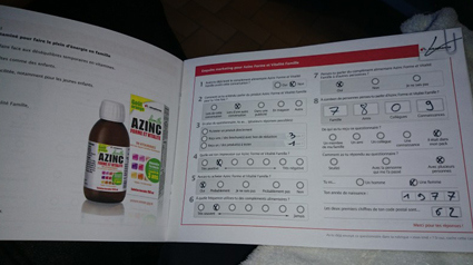 Manuel d'enquête marketing Azinc