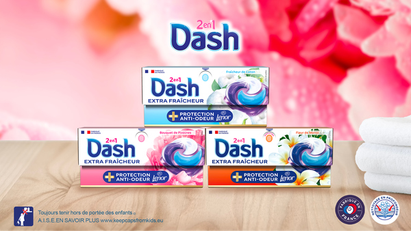 Dash PODS® Extra Fraîcheur 