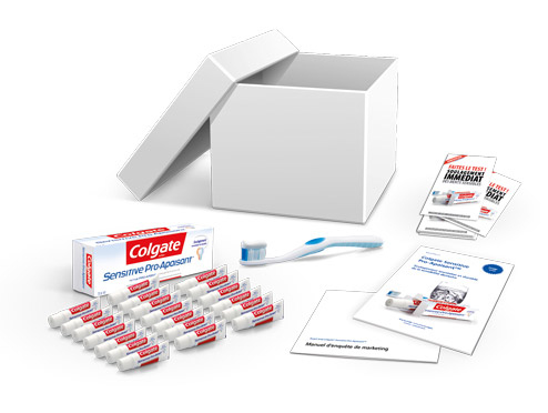 Colgate Sensitive Pro-Apaisan: Ton pack de bienvenue.