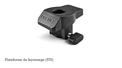 Plateforme de façonnage