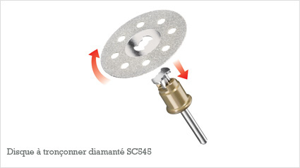 Ce disque brillant est idéal pour des découpes fines et complexes sur toutes les sortes de carrelage mural en faïence