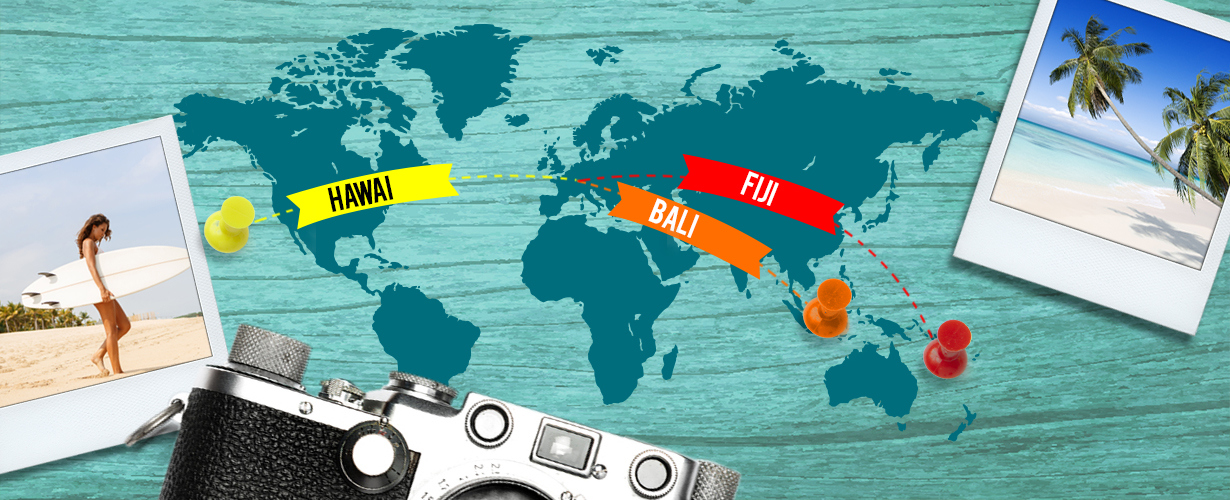 Pendant 4 semaines, 1 000 trnders vont voyager et découvrir sous la douche 3 parfums inspirés d’îles paradisiaques : Fidji, Bali et Hawai ! 