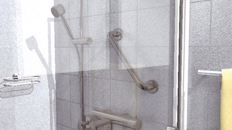 Barre et colonne de douche