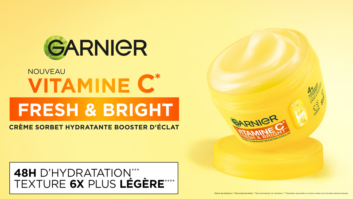 Garnier sorbet creme