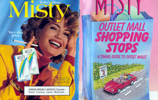 Affiche femme cigarette