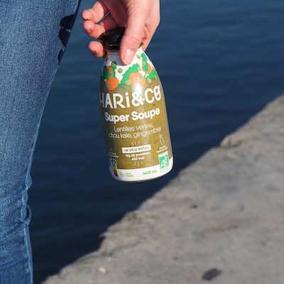 La Super Soupe est aussi nutritive qu’un sandwich ou une salade et en plus elle est bio !
