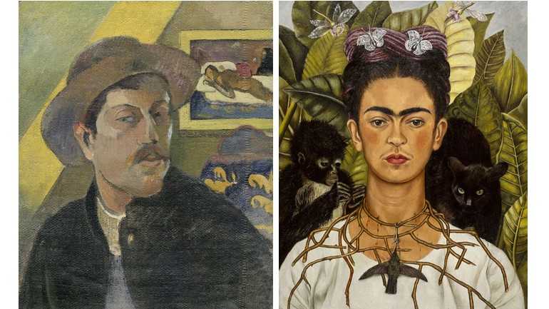 Paul Gauguin et Frida Khalo 
