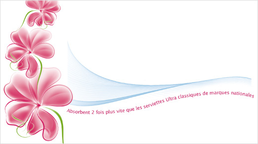 Dotée de la technologie FeelFresh™,  elle absorbe 2 fois plus vite les petites fuites urinaires qu'une serviette Ultra classique. 