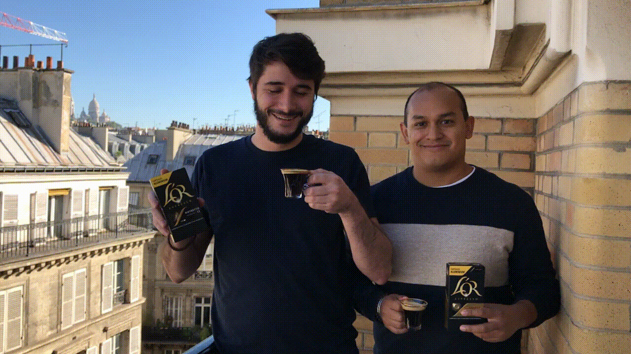 Arrivée des packs L'OR Espresso