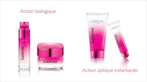 Le rituel de soins Sublimist se compose de 4 produits indépendants et complémentaires : le Sérum Correcteur, le Soin Hydratant Correcteur, la Touche Magique et la BB Crème 6 en 1.