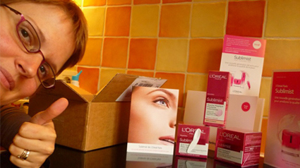 trnder paulinemaison partage la découverte de son pack de bienvenue Sublimist de L'Oréal Paris !