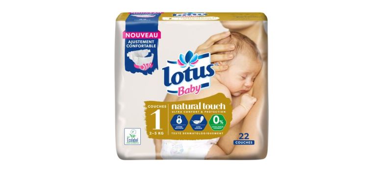 Lotus Baby Natural Touch taille 1