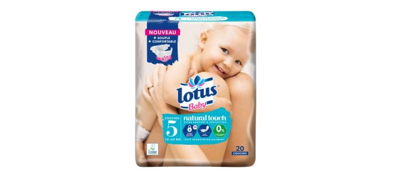 Lotus Baby Natural Touch taille 5