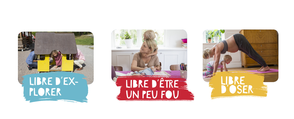 Bien protégé dans sa couche, notre bébé est libre de faire ce qui lui plaît à son rythme !