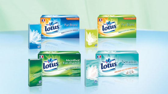 La large gamme de mouchoirs Lotus nous permet d’affronter toutes les situations du quotidien en douceur. Parce que, sans nous en rendre compte, les mouchoirs Lotus sont nos compagnons de tous les jours. 