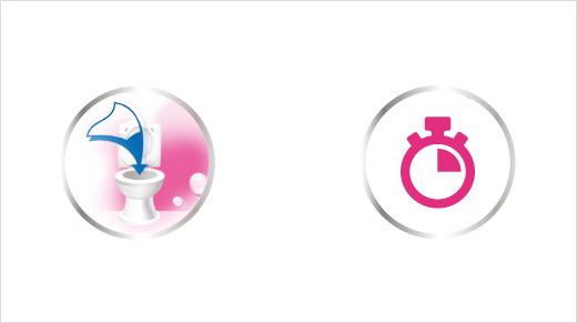 … et est également biodégradable, car il est en effet composé à 100 % de fibres d’origine naturelle  qui se dispersent rapidement dans les canalisations.