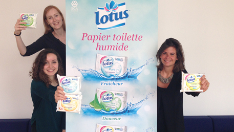 L'équipe Lotus nous accompagne