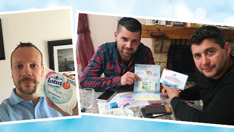 L'opinion des hommes sur le papier toilette humide Lotus