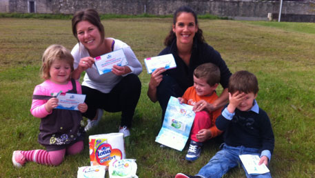 On emporte partout avec nous le papier toilette humide Lotus