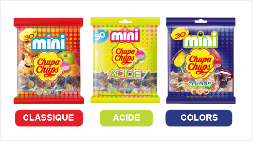 … et parce que nous sommes tous de grands enfants, (re)découvrons les trois variétés gourmandes et acidulées de la gamme Mini !
