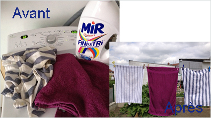 Avant / Après avec Mir Couleurs Fini le Tri*