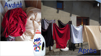 Test de la lessive Mir Couleurs Fini le Tri