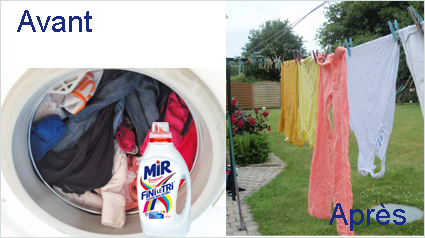 Avant / Après avec Mir Couleurs Fini le Tri*