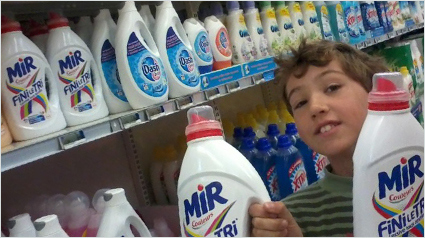 Mir Couleurs Fini le Tri* au supermarché