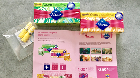 Pack de bienvenue Nana Discret