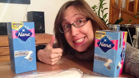 Grâce à la technologie CurveFit, on se sent à l'aise avec les protège-lingeries Nana Extra protection