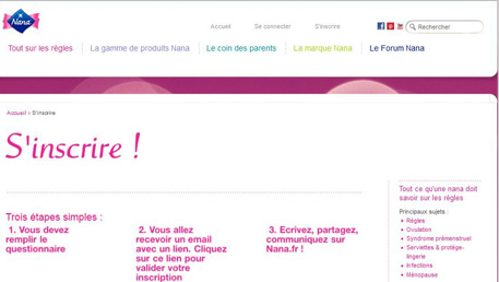 Tout d'abord, choisis un nom d'utilisatrice. Tu recevras ensuite un e-mail de confirmation.