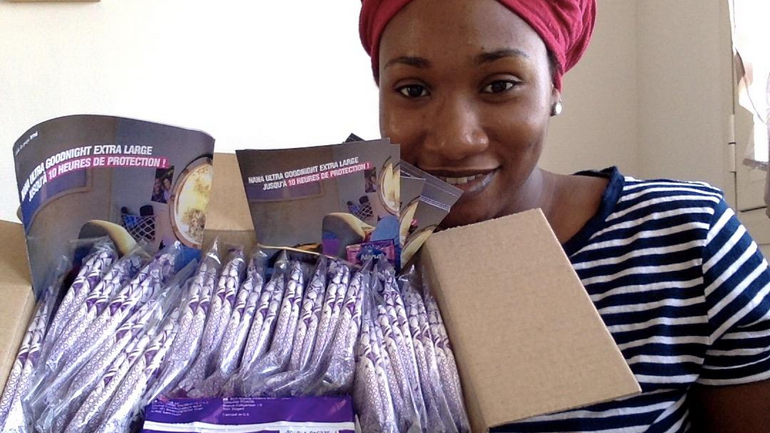 Les ambassadrices découvrent leur pack