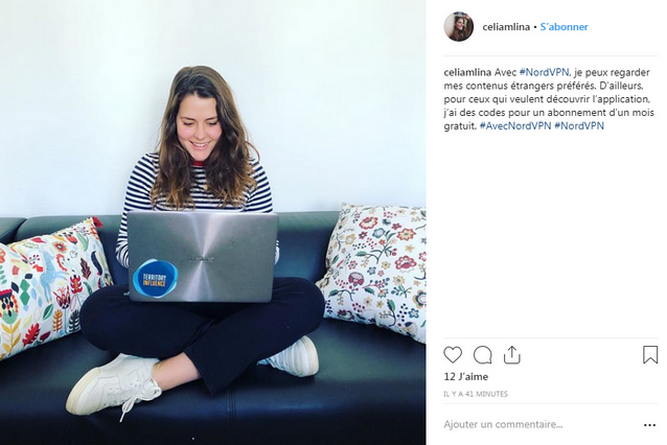 trnder Celiamlina et sa nouvelle vie avec NordVPN